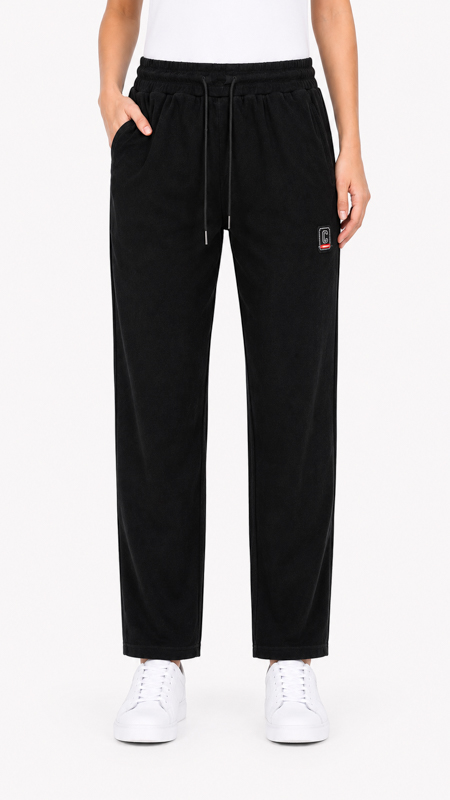Штаны спорт Obuv OK2 (2XL-6XL) SY2037 (99456) black (зима)