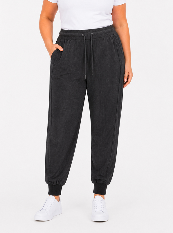 Штаны спорт Obuv OK2 (2XL-6XL) SY2039 (99525) black (зима)