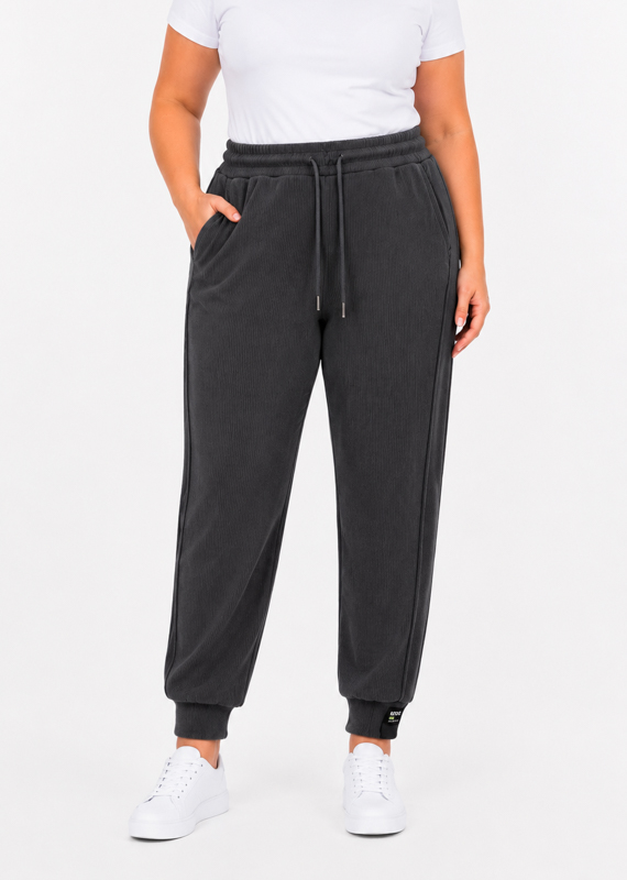 Штаны спорт Obuv OK2 (2XL-6XL) SY2039 (99525) d.grey (зима)