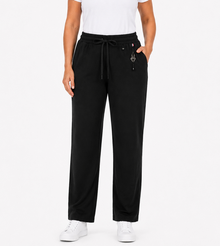 Штаны спорт Obuv OK2 (2XL-6XL) SY2065 (99524) black (зима)