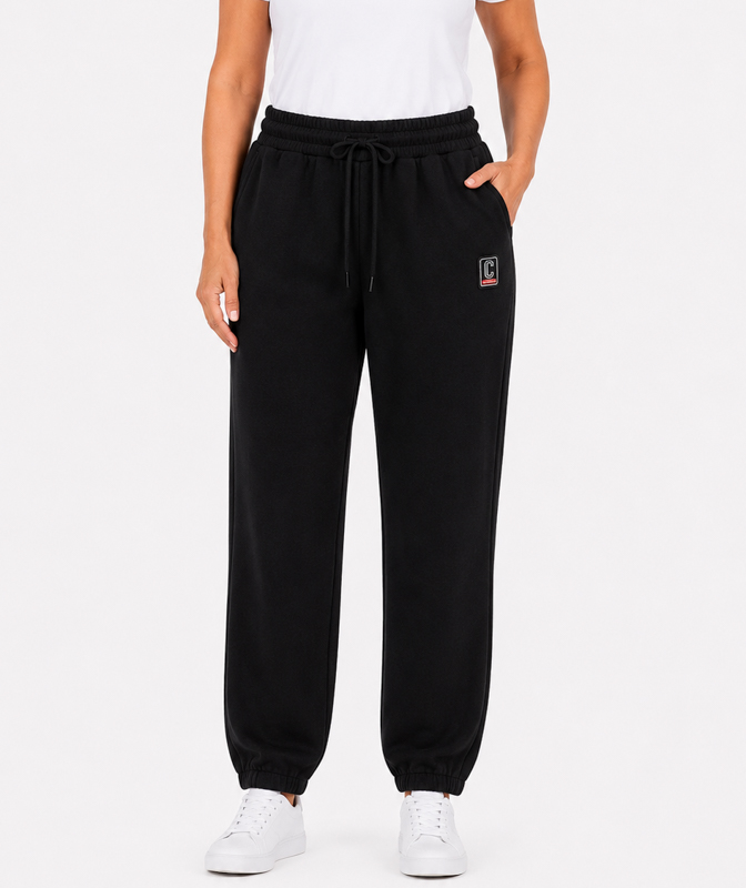 Штаны спорт Obuv OK2 (2XL-6XL) SY2066 (99457) black (зима)