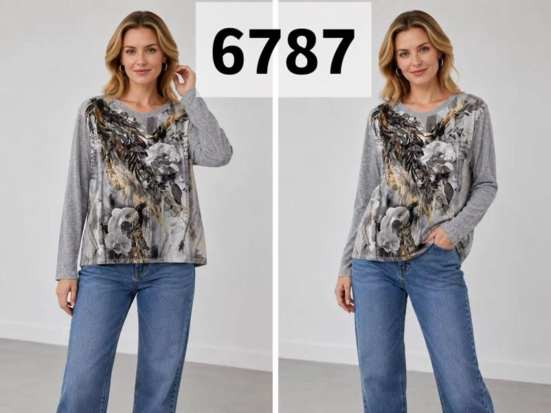 Свитер Gertie (48-56) 6787 grey (деми)
