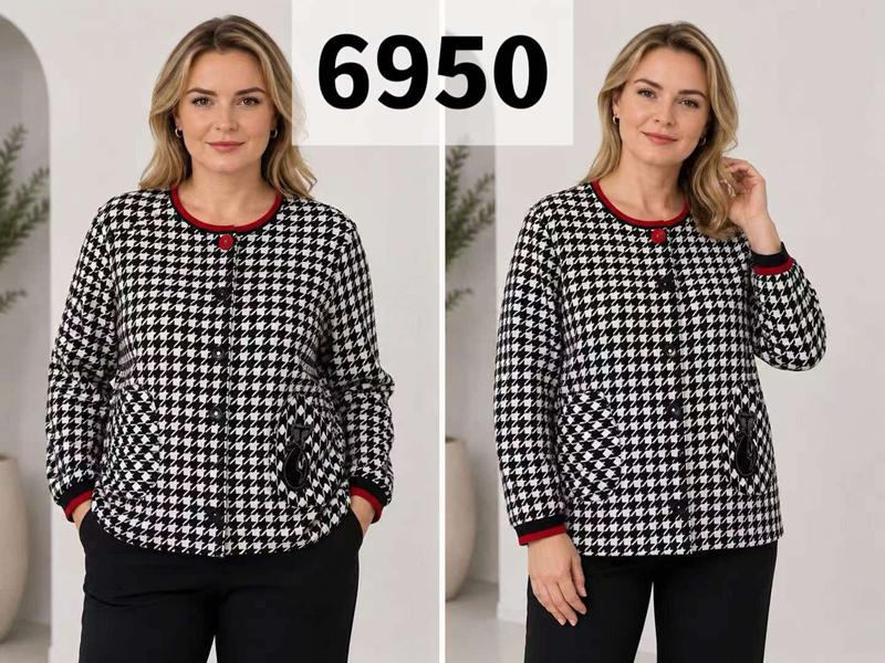 Кофта Gertie (48-56) 6950 black (деми)