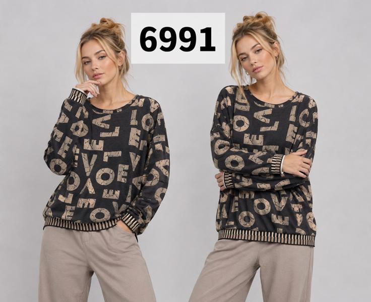Свитер Gertie (50-58) 6991 black (деми)