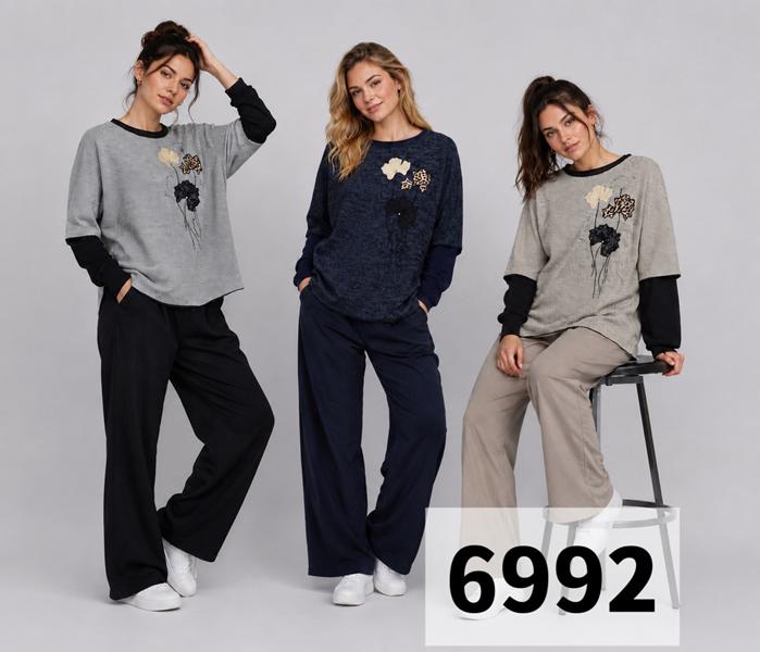 Свитер Gertie (46-54) 6992 navy (деми)
