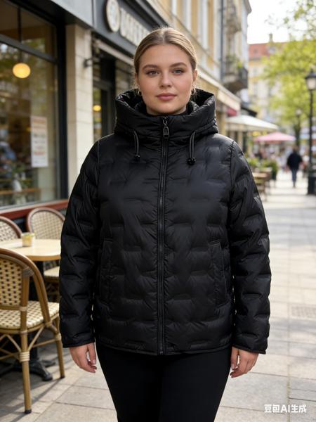 Куртка Jacket (46-54) 5685 black (деми)