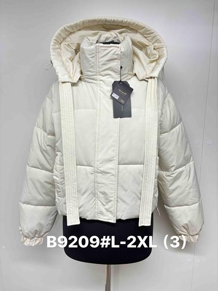 Куртка Jacket (L-2XL) B9209 milk (деми)