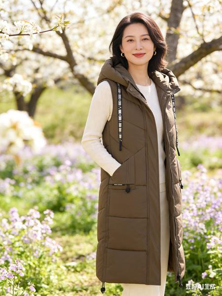 Жилетка Jacket (40-48) M730 brown (деми)