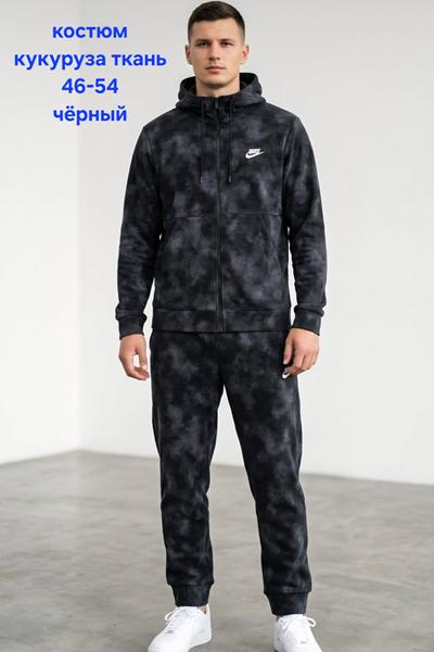 Костюм спорт Hoan (46-54) HN1345 black (деми)