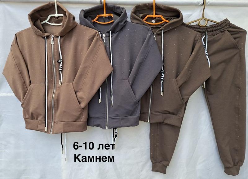 Костюм спорт Minh (6-10) MH1007 brown (деми)