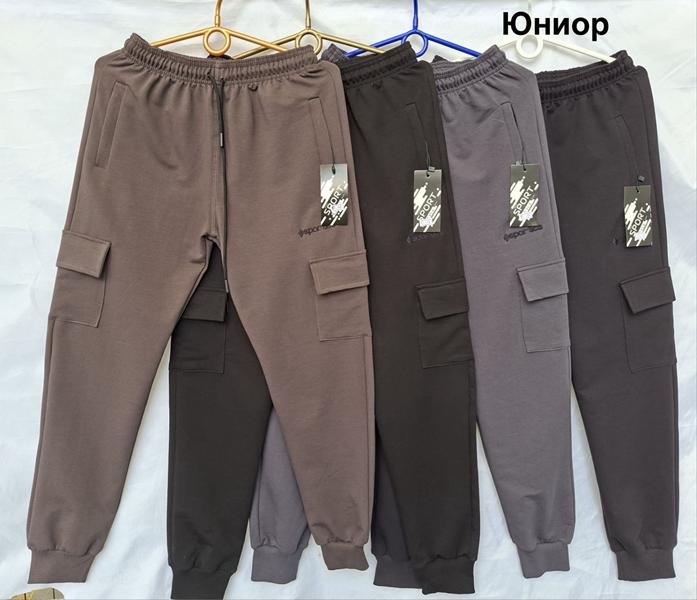 Штаны спорт Minh (14-16) MH1049 black (деми)