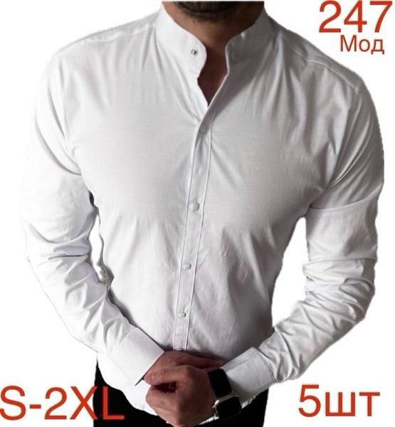 Рубашка Надийка (46-54) ND1626-247 white (деми)