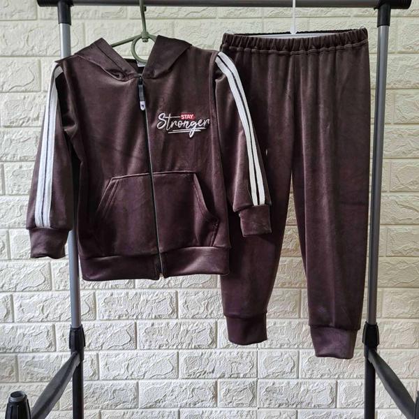 Костюм спорт Proschenko (98-116) PR1243 brown (деми)