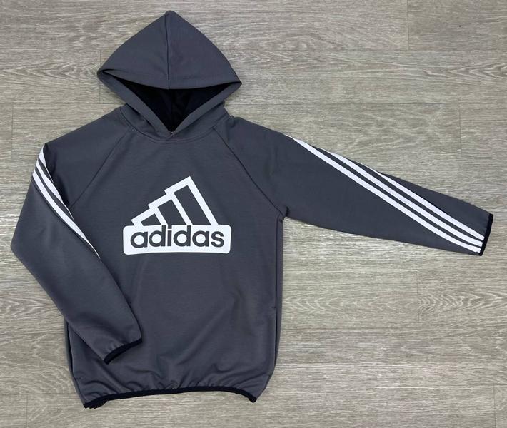 Худи MirWear kids (9-13) A270-2 d.grey (деми)