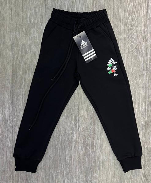 Штаны спорт MirWear kids (4-8) A273-1 black (деми)