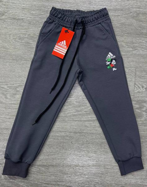 Штаны спорт MirWear kids (4-8) A273-1 d.grey (деми)