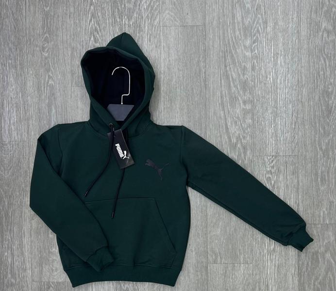 Худи MirWear kids (13-17) P245-3 d.green (деми)