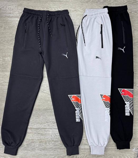 Штаны спорт MirWear kids (9-13) PM265-2 l.grey (деми)