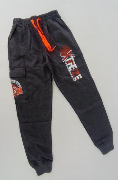 Штаны спорт Meloria (13-16) ML777 d.grey (деми)