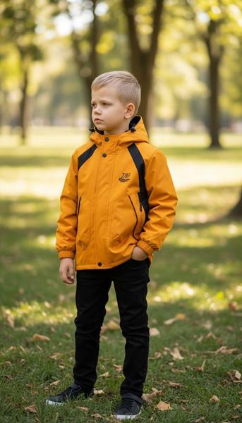 Ветровка Delfinka (130-160) 61 orange (деми)