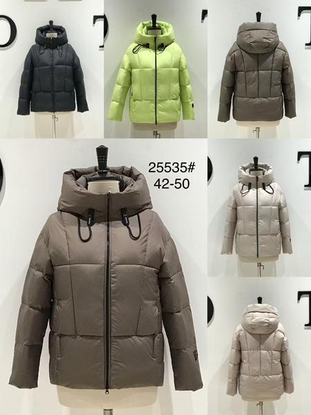 Куртка Yafeier (42-50) 25535 beige (зима)