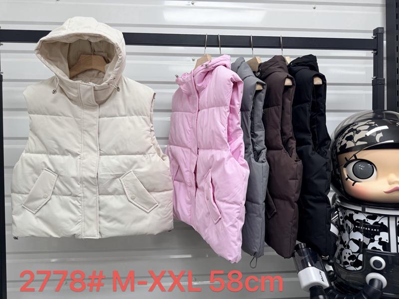 Жилетка Yafeier (M-2XL) 2778 beige (деми)