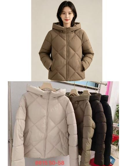 Куртка Yafeier (50-58) 8615 l.beige (зима)