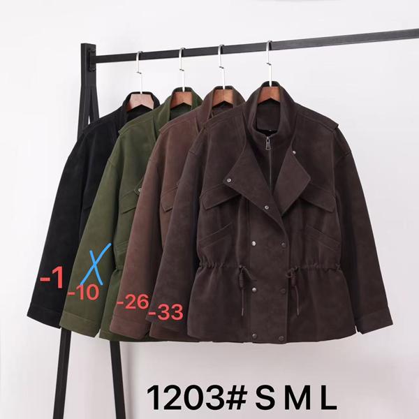 Куртка Yafeier (S-L) 1203-26 brown (деми)