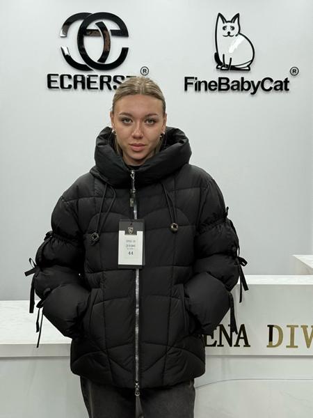 Куртка Yafeier (44-52) 2596 black (зима)