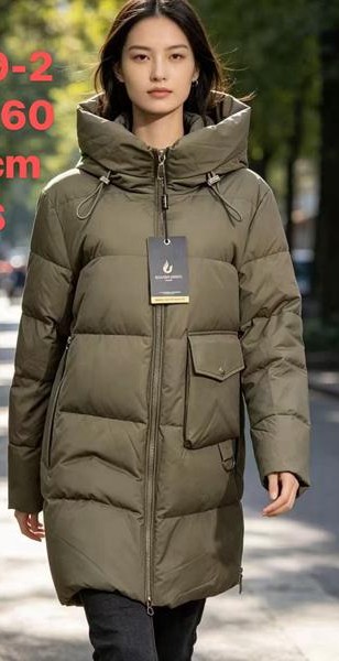 Куртка Yafeier (50-60) 889-2 khaki (зима)