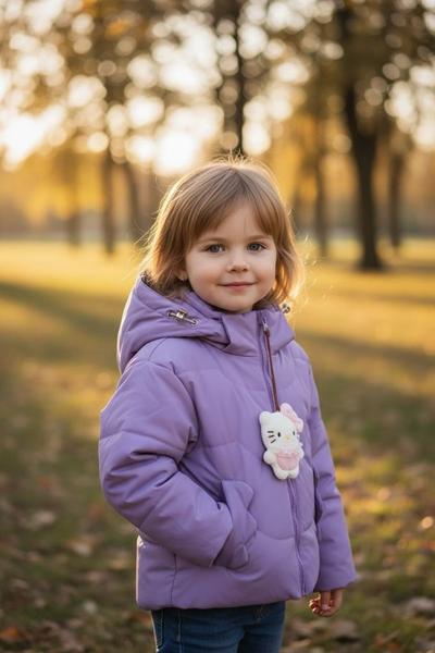 Куртка Delfinka (68-92) B601 lilac (деми)