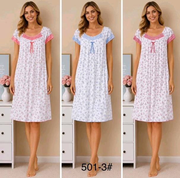 Ночнушка Romeo life (50-58) 501-3 d.pink (лето)