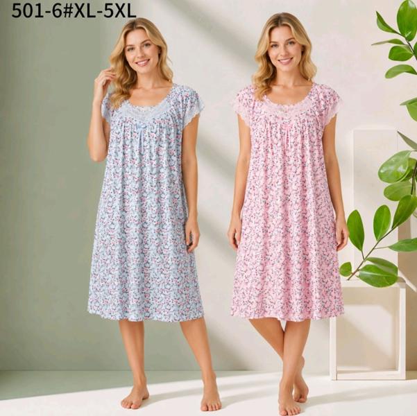 Ночнушка Romeo life (50-58) 501-6 l.blue (лето)