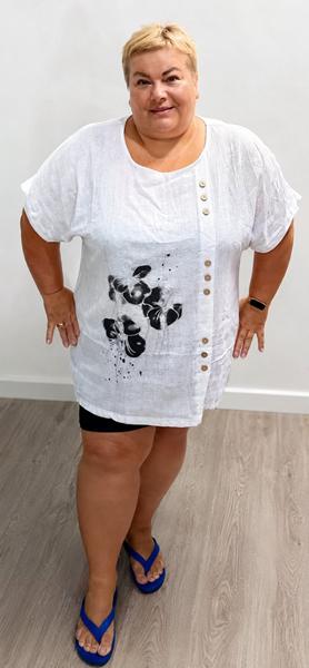 Футболка Romeo life (58-64) 9585 white (лето)