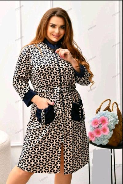 Халат Romeo life (50-56) RL1212 beige (деми)