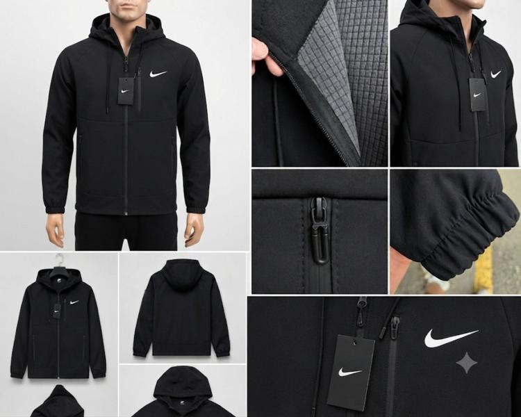 Ветровка Sevim (M-3XL) SV3461 black (деми)