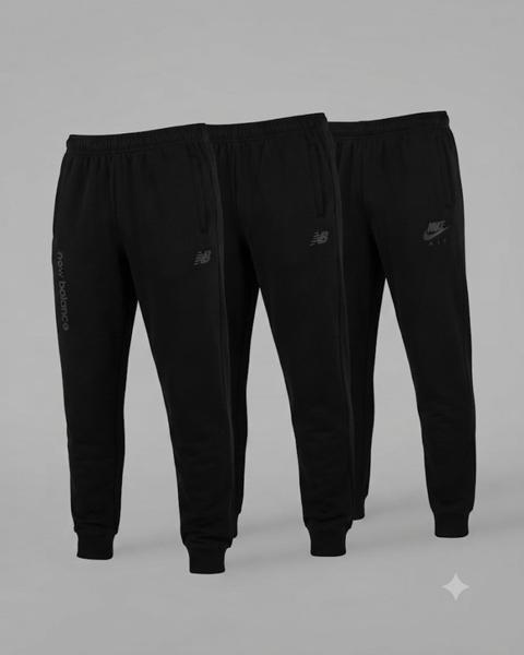 Штаны спорт Sevim (46-54) SV3470NB black (деми)