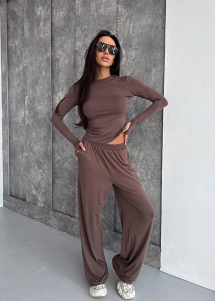 Костюм спорт Akulova (42-48) 416 brown (деми)