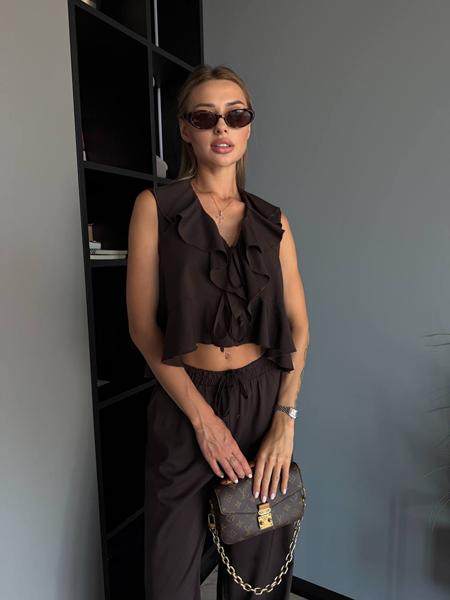 Костюм Akulova (42-52) 436 chocolate (лето)