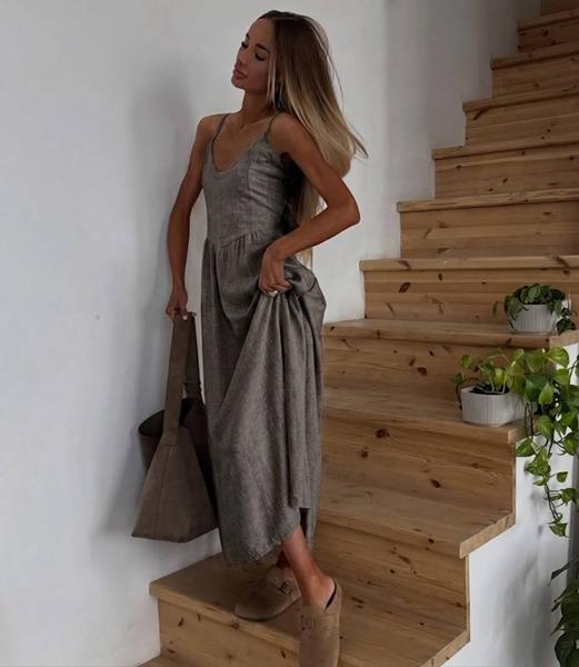Сарафан Akulova (42-48) 437 grey (лето)