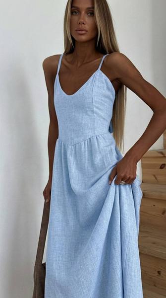 Сарафан Akulova (42-48) 437 l.blue (лето)