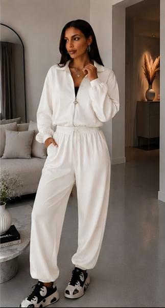 Костюм спорт Akulova (42-50) 2929 white (деми)