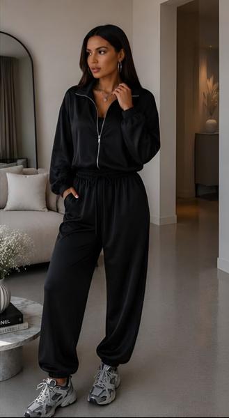 Костюм спорт Akulova (42-50) 2929 black (деми)