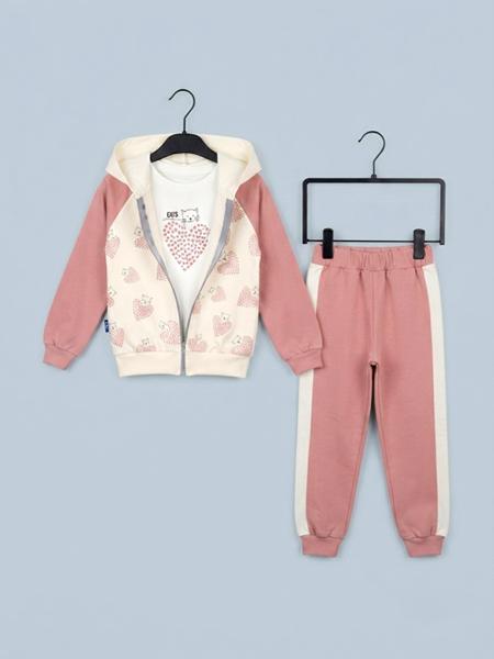 Костюм спорт Dino (1-4) DN1328 pink (деми)