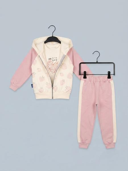 Костюм спорт Dino (1-4) DN1330 pink (деми)