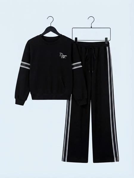 Костюм спорт Dino (5-9) DN1331 black (деми)