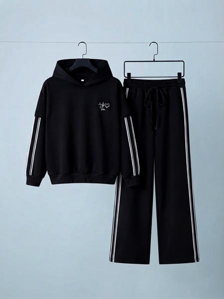 Костюм спорт Dino (5-9) DN1334 black (деми)