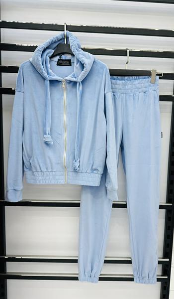 Костюм спорт LOVEKAN (S-L) 1742 l.blue (деми)