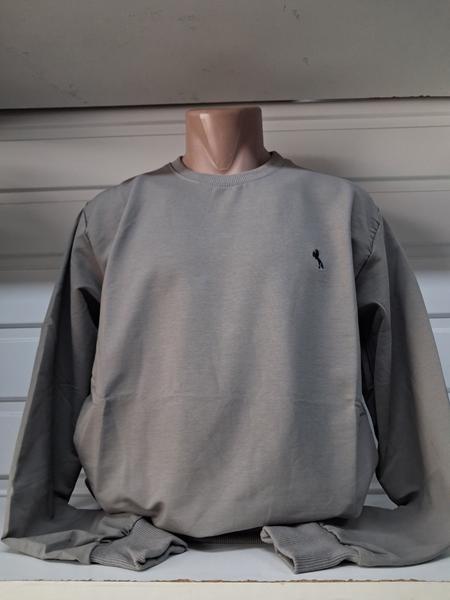 Свитер Panda (M-3XL) 2017 grey (деми)