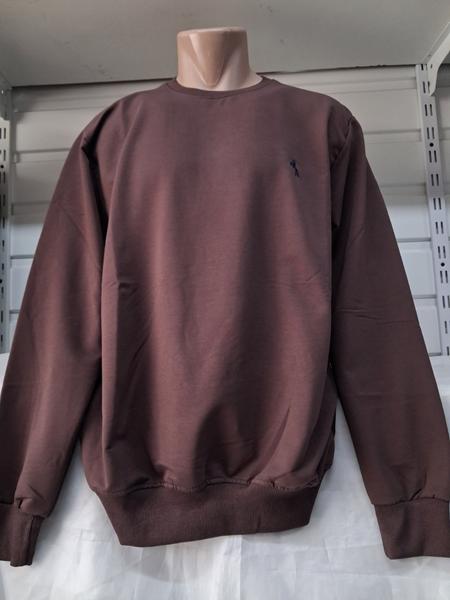 Свитер Panda (4XL-8XL) 2024 brown (деми)